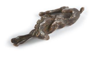 Renée Sintenis - Liegendes neugeborenes Fohlen.