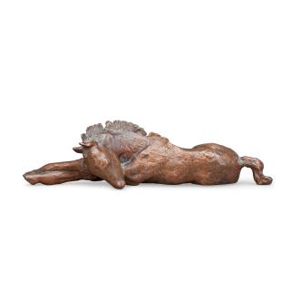 Renée Sintenis - Lying newborn foal