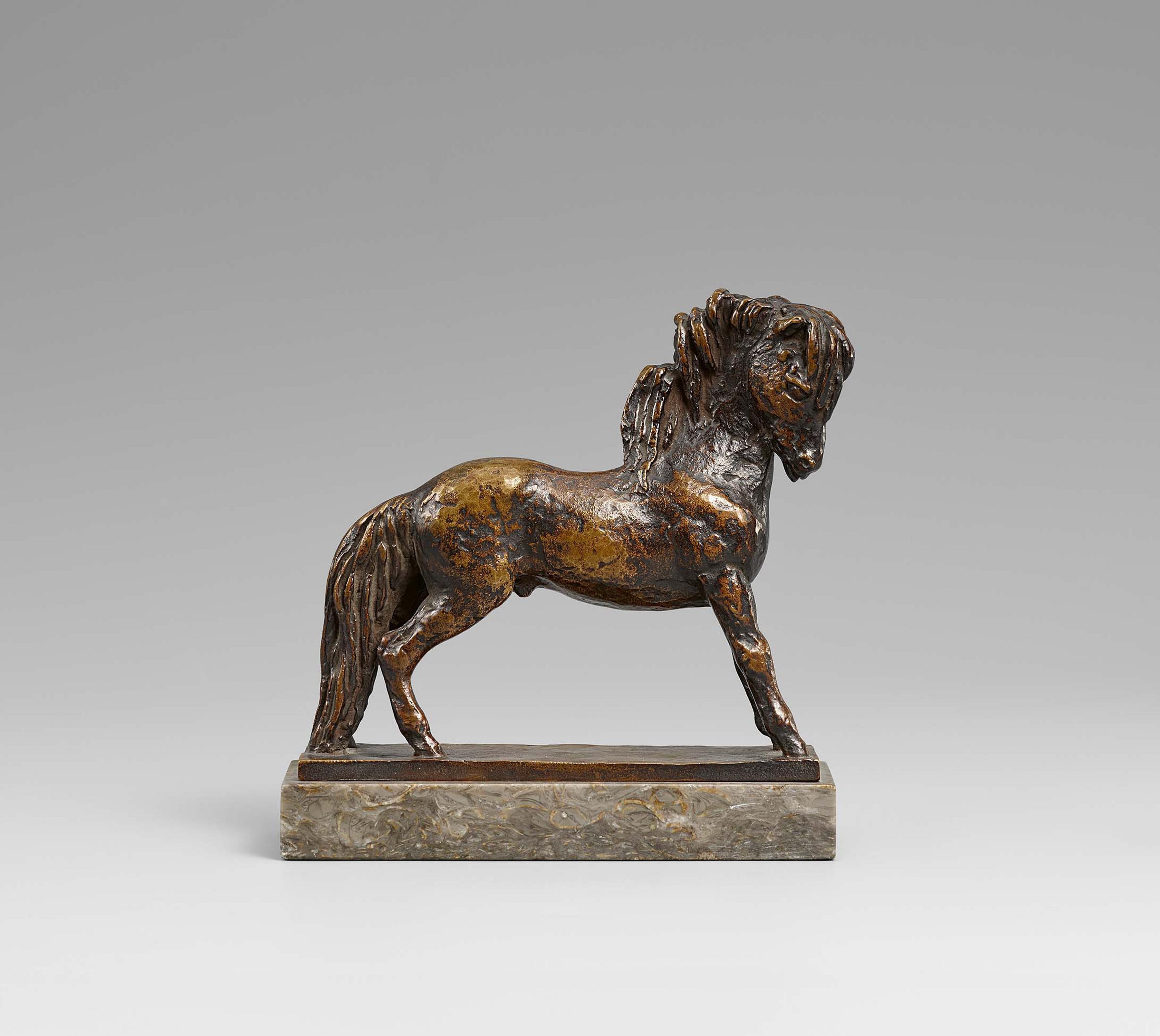 Renée Sintenis - Ponyhäuptling.