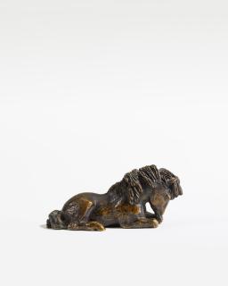 Renée Sintenis - Schlafendes Shetlandpony (Liegendes Shetlandpony).