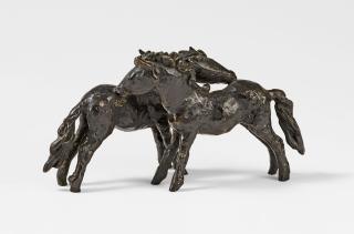 Renée Sintenis - Spielende Shetlandponys