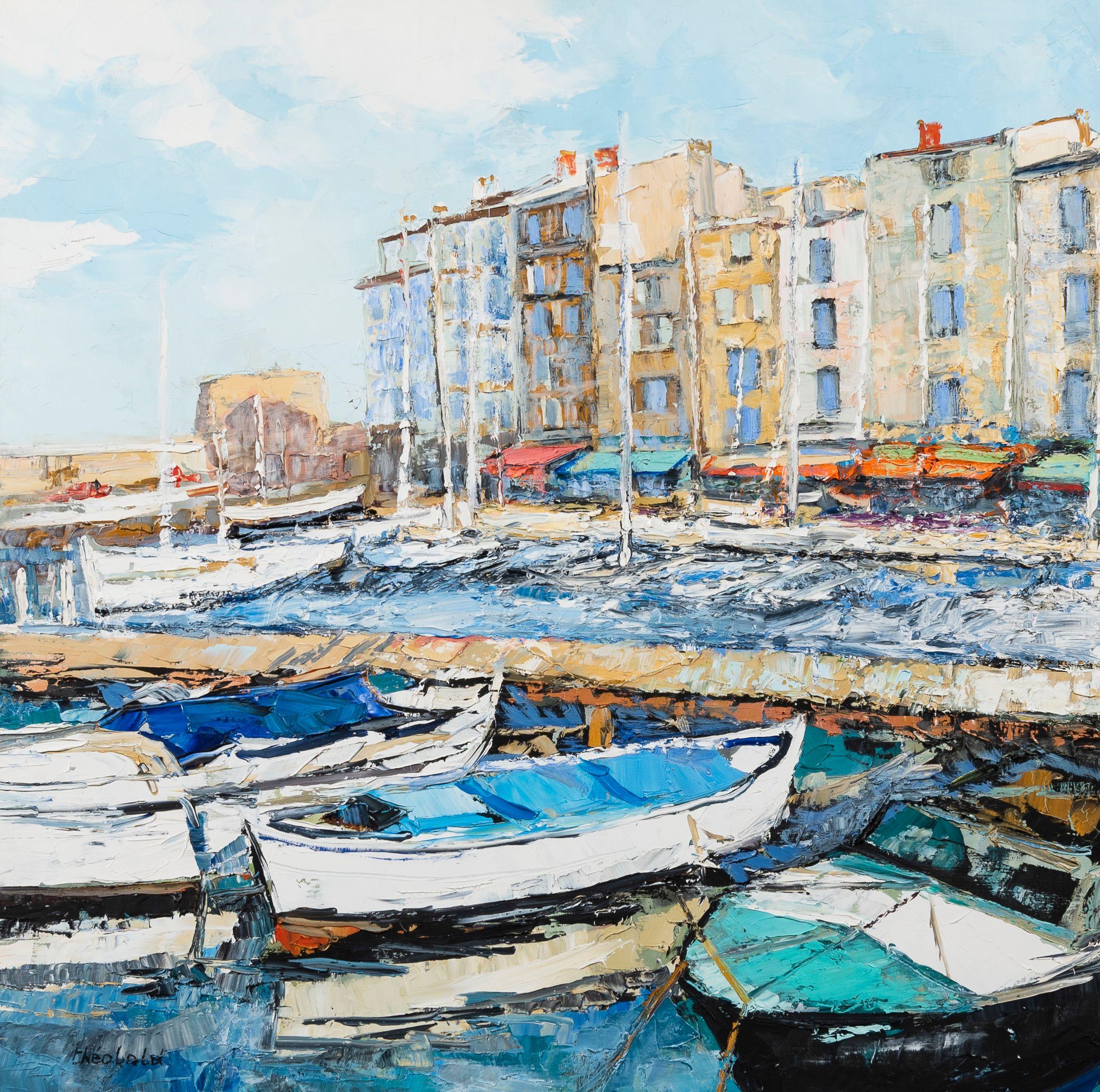 Renée Théobald - Dans le port de St. Tropez