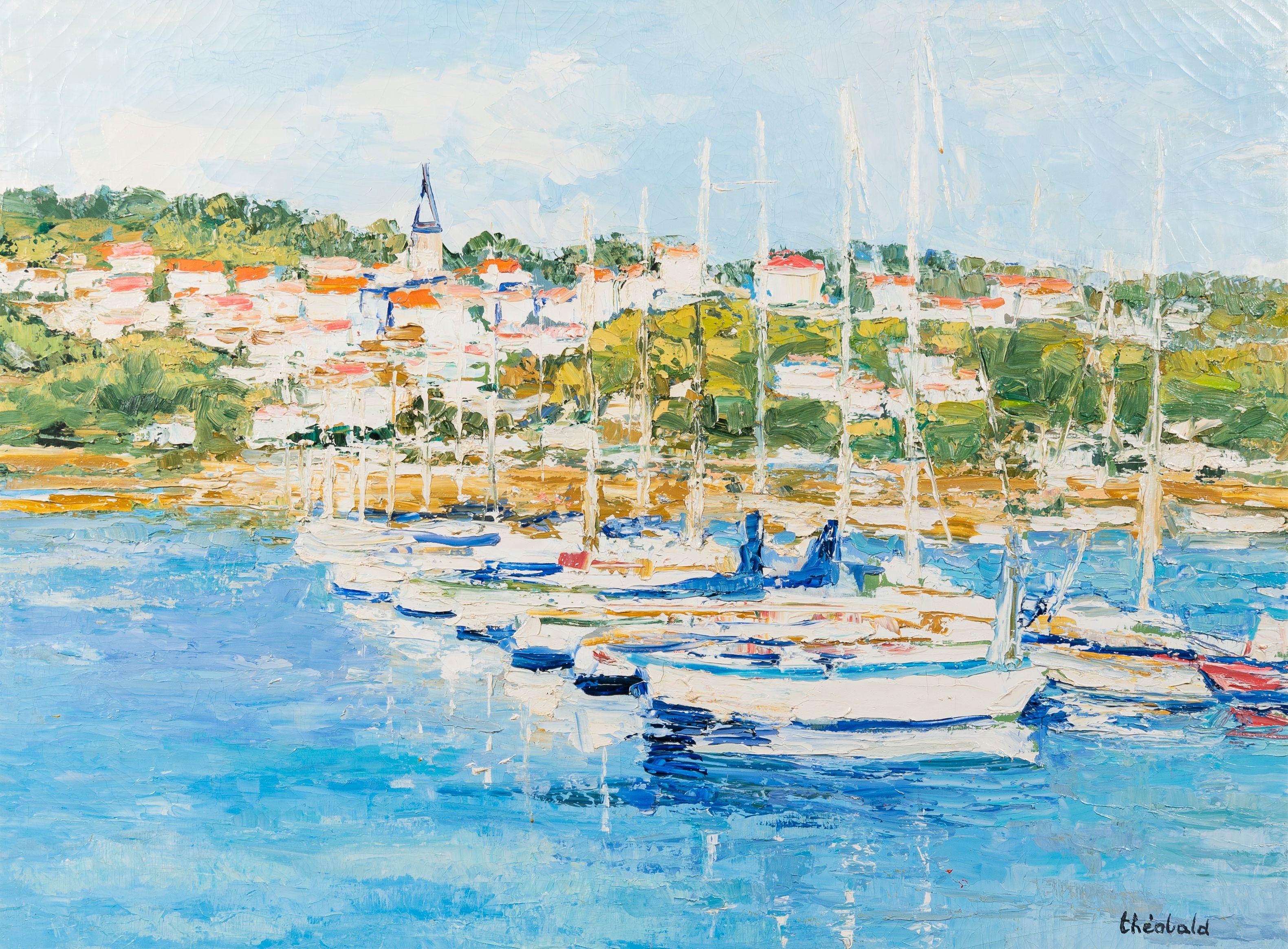 Renée Théobald - Dans le port de Trouville