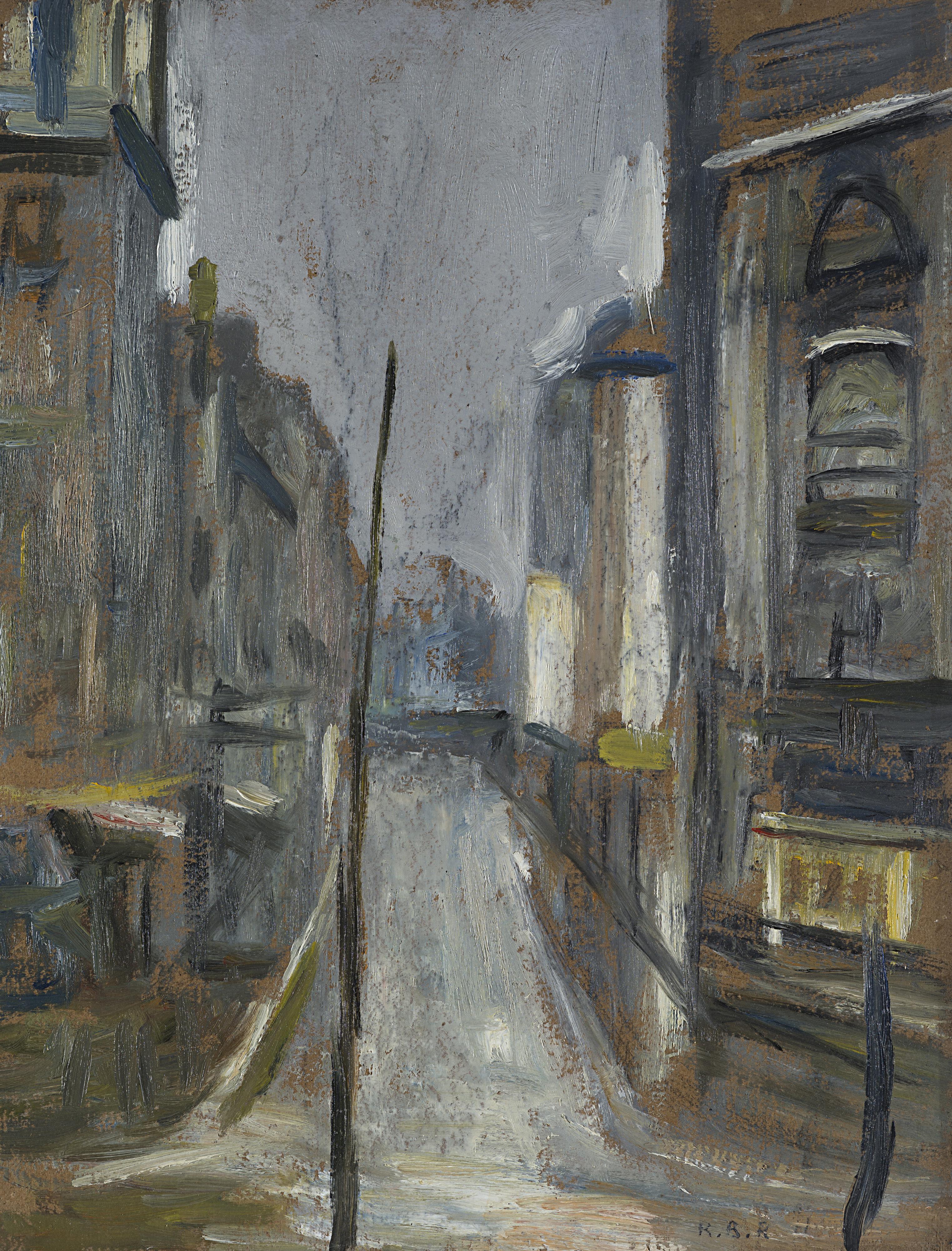 Renzo Bongiovanni Radice - Scorcio di città