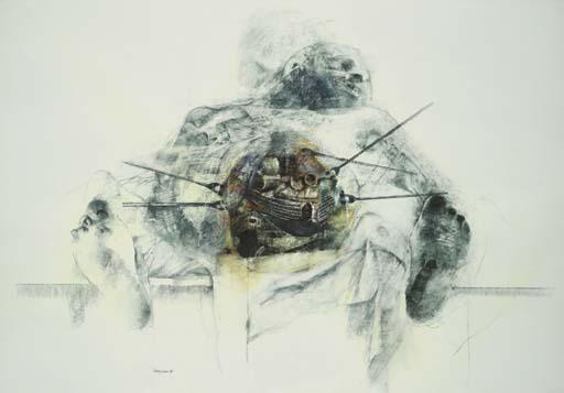 Renzo Vespignani - Figura distesa