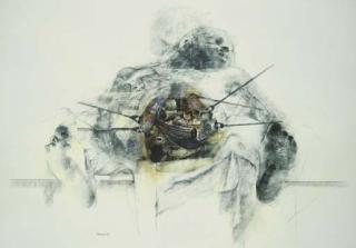 Renzo Vespignani - Figura distesa