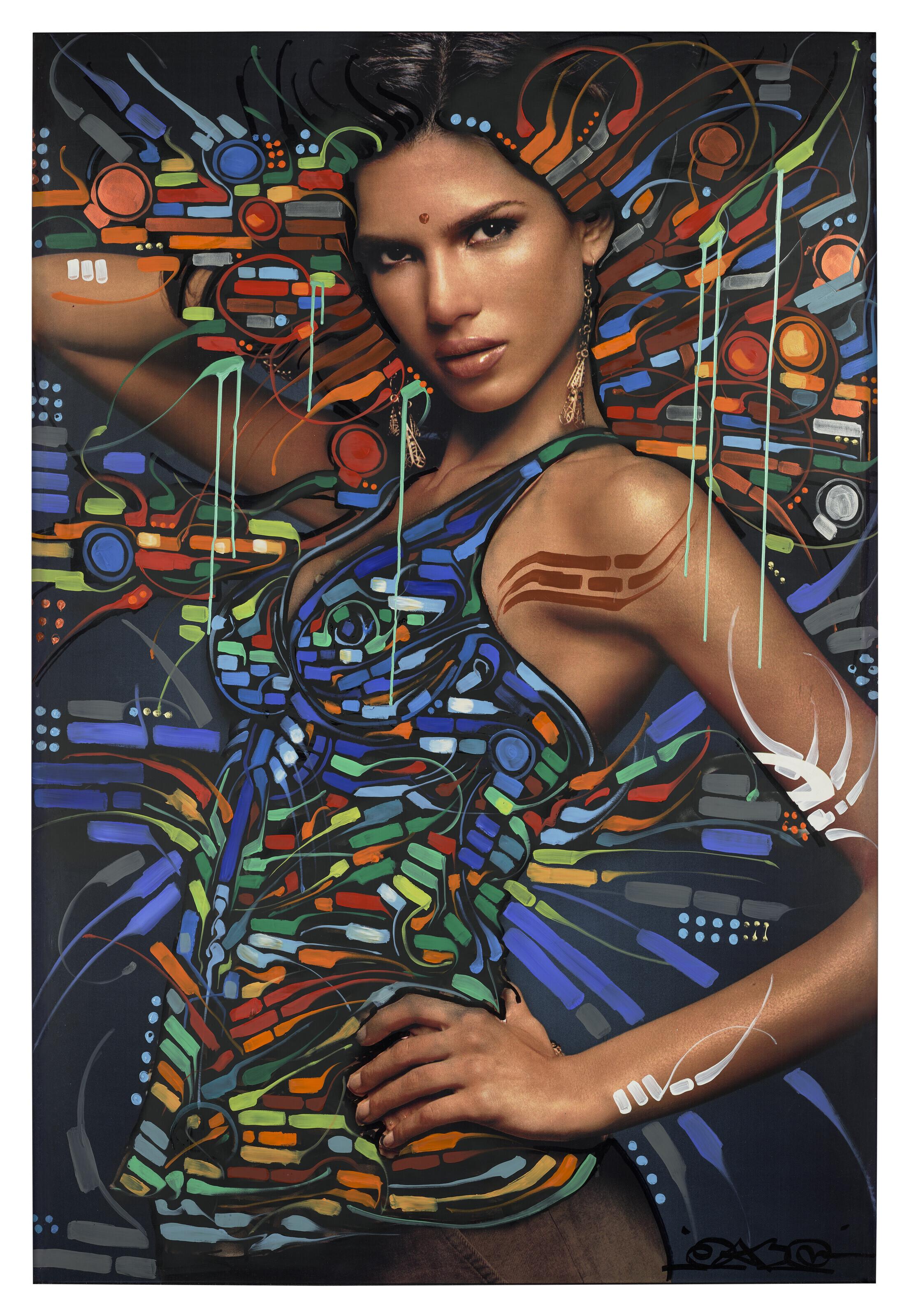 Retna - Untitled (Bebe Bus Stop Series)