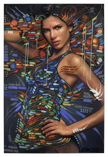 Retna - Untitled (Bebe Bus Stop Series)