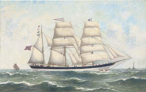 Reuben Chappell of Goole - The Norwegian barque Bessel of Bergen