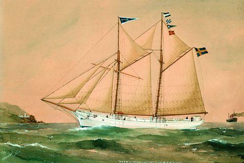 Reuben Chappell - Schwedischer Gaffelschoner \