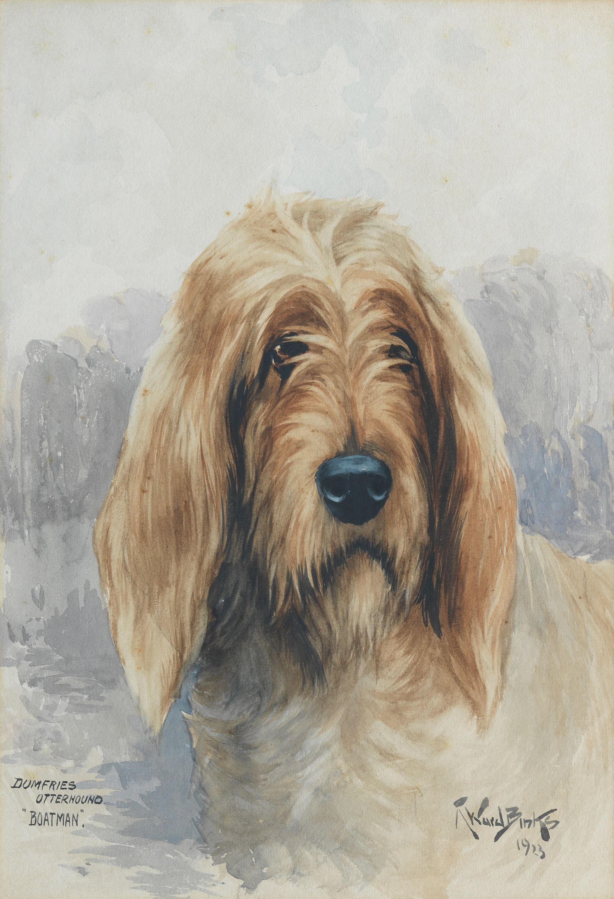 Reuben Ward Binks - \'Dumfries Otterhound \