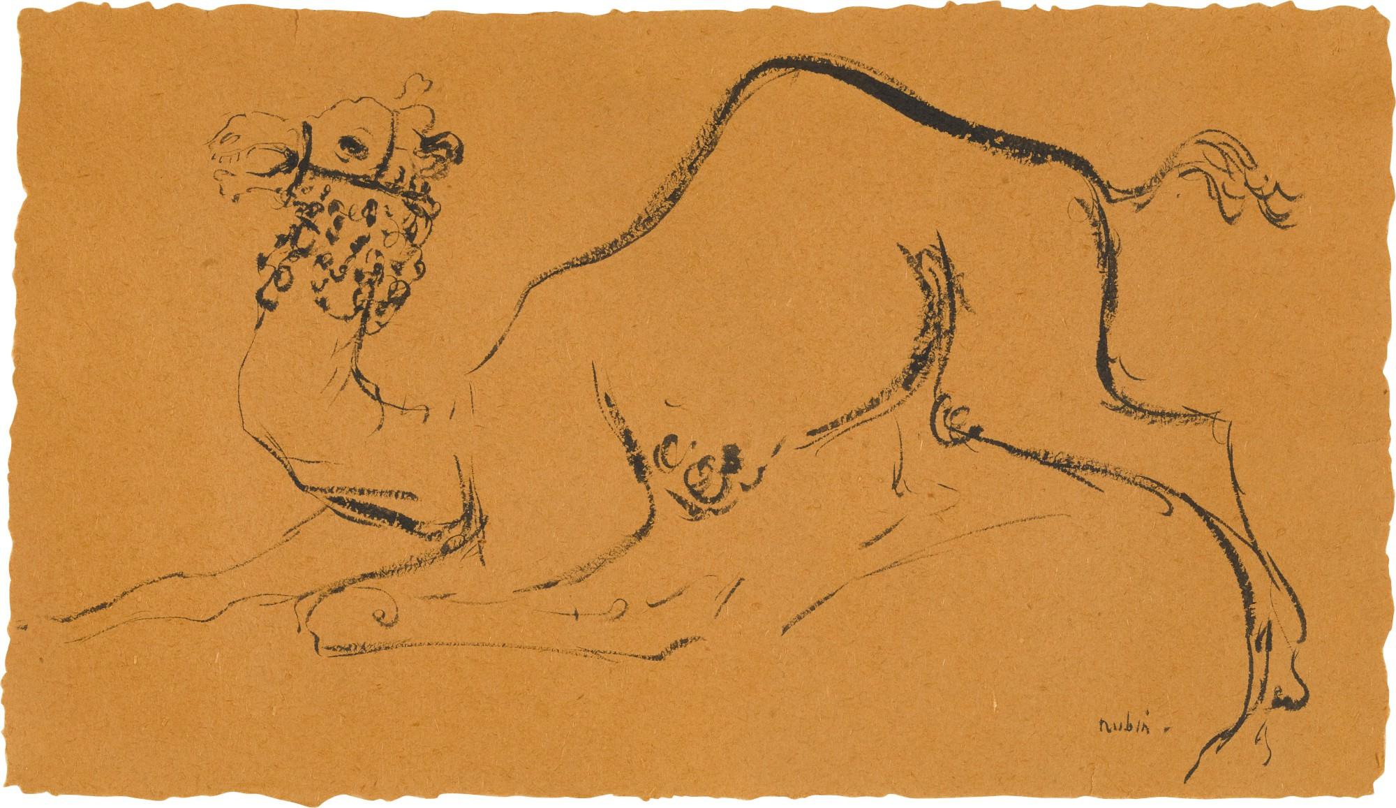 Reuven Rubin - Camel