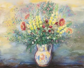 Reuven Rubin - Flowers