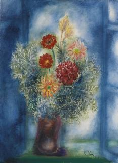 Reuven Rubin - Flowers