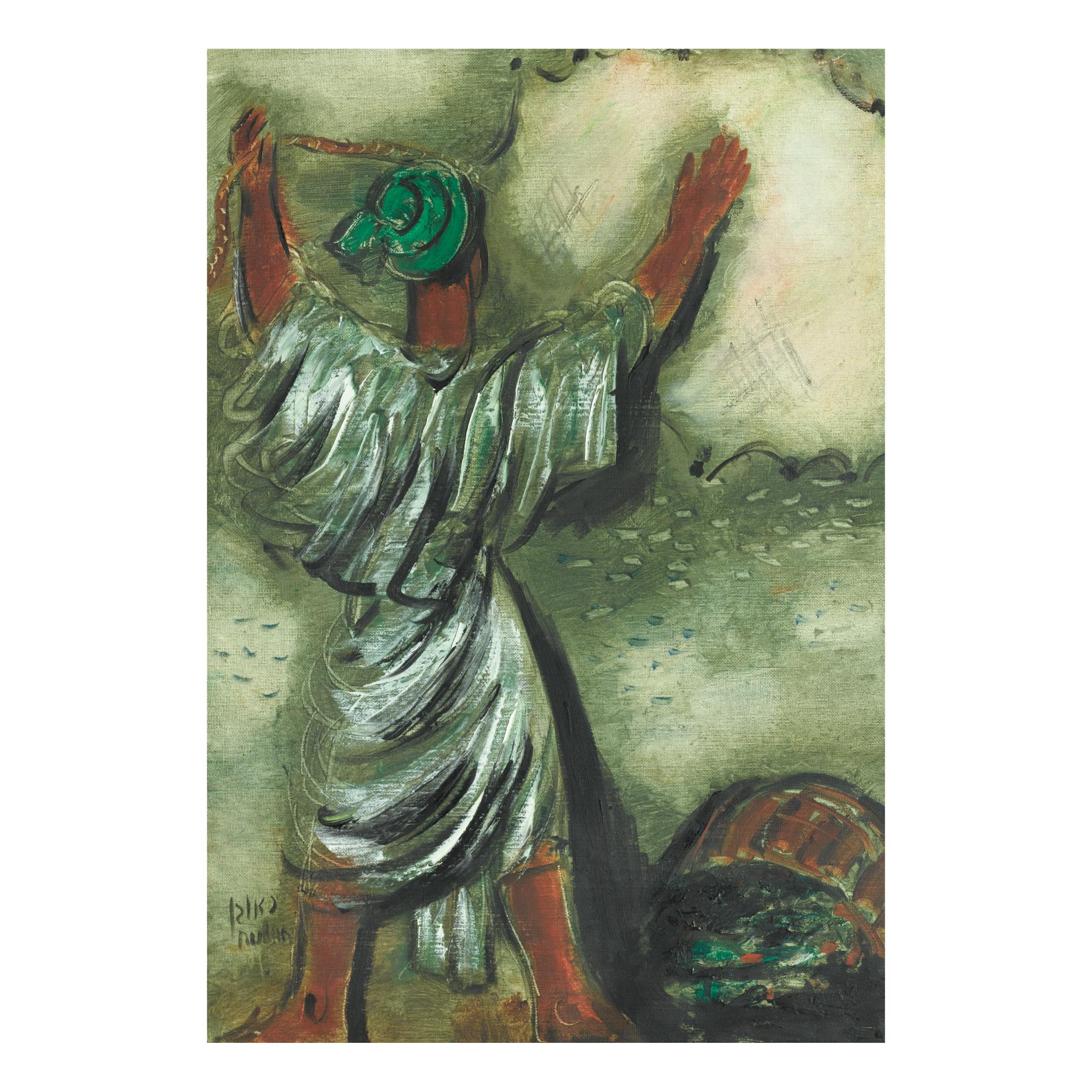 Reuven Rubin - Galilean Fisherman