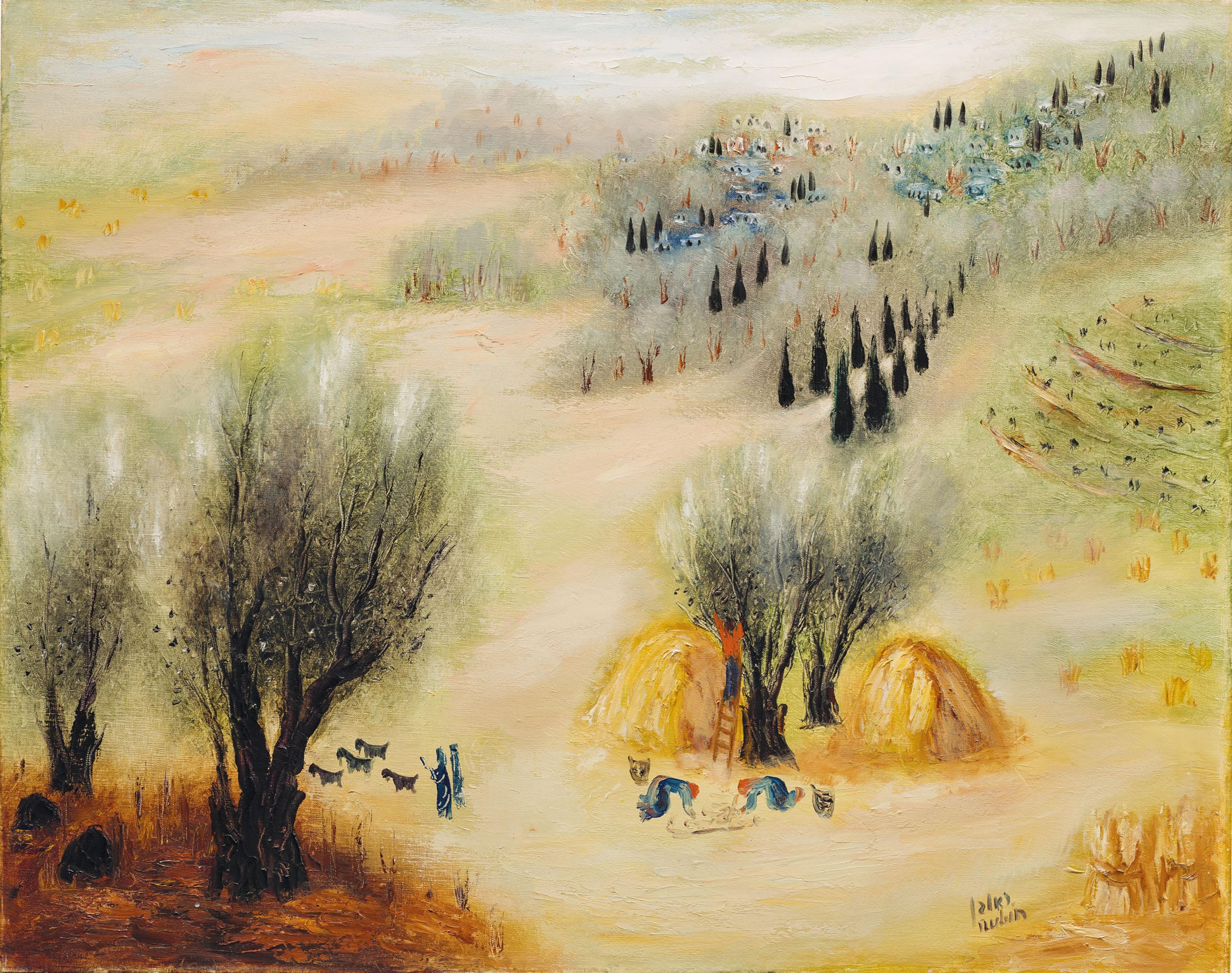 Reuven Rubin - La Récolte