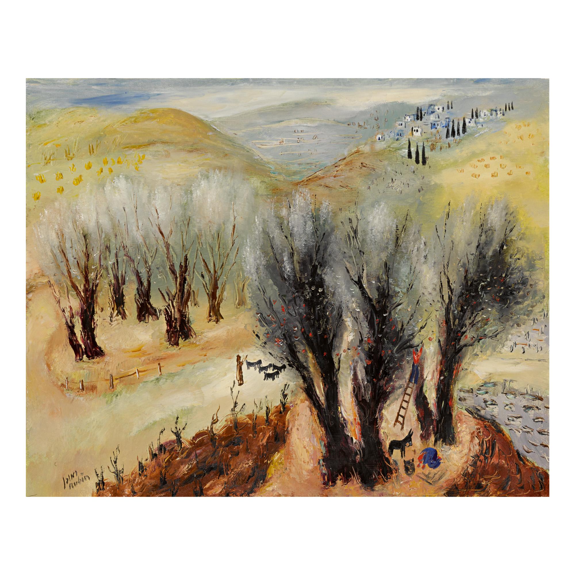 Reuven Rubin - Near Safed