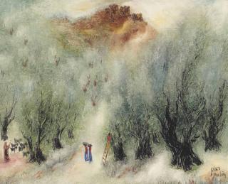 Reuven Rubin - Olive Trees