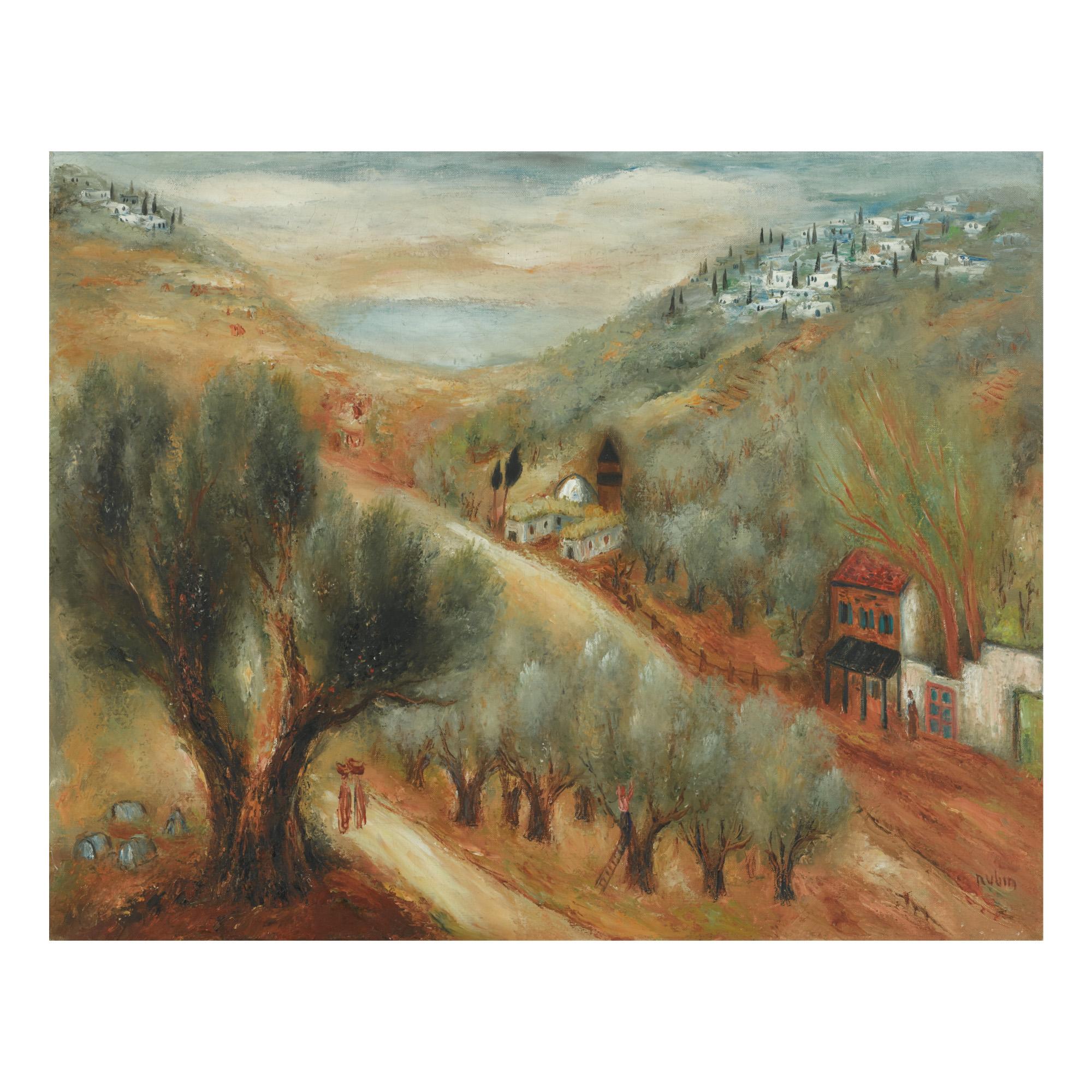 Reuven Rubin - Safed In Galilee