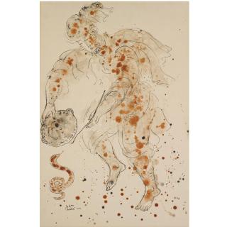 Reuven Rubin - The Snake Charmer