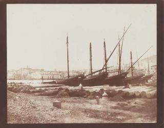Rev. Calvert R. Jones - Boats, Naples, 1846