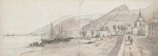 Rev. Charles Annesley - View of Salerno