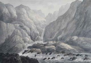 Rev. John Swete - Eleven views of the Lake District (one illustrated)
