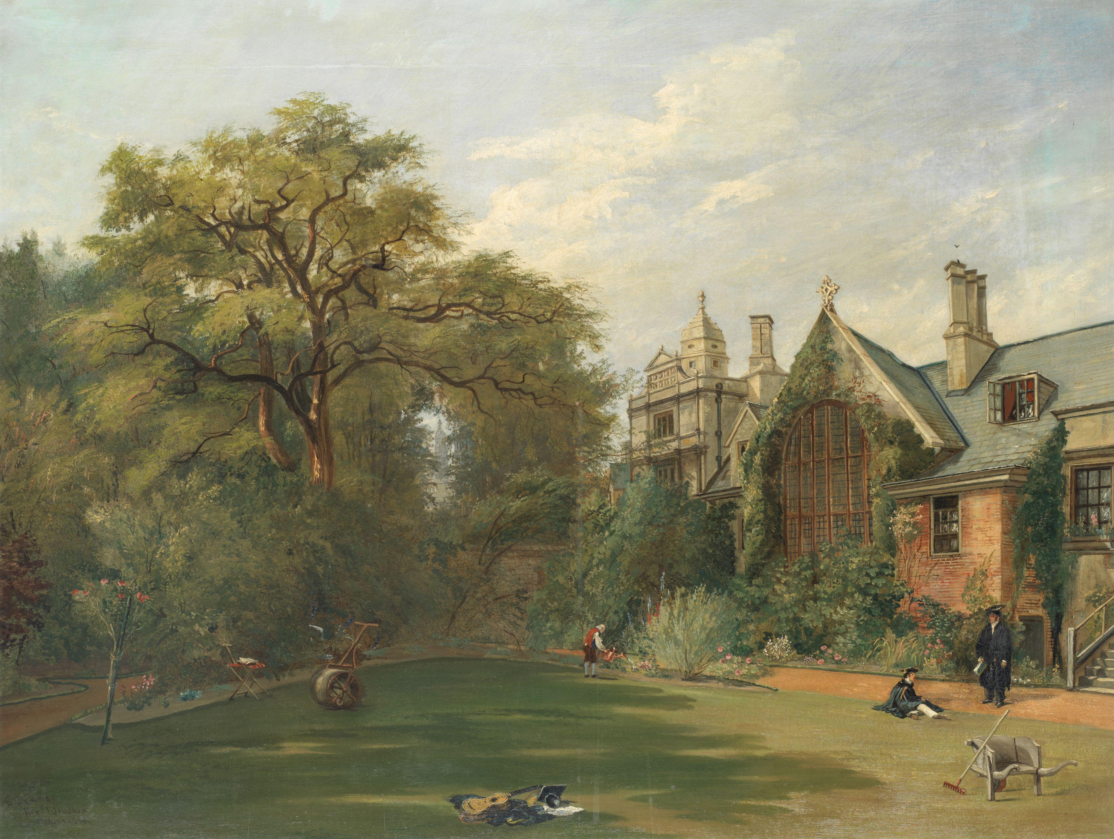 Reverend Thomas James Judkin - The Tree Court, Gonville and Caius College, Cambridge