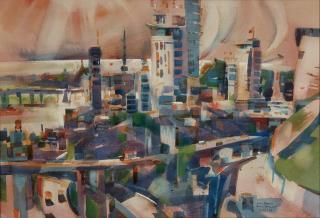 Rex Brandt - San Diego 19 x 27 1/2in