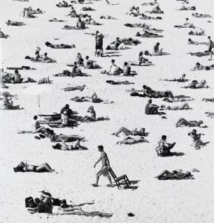 Rex Dupain - Walking Man With Chair