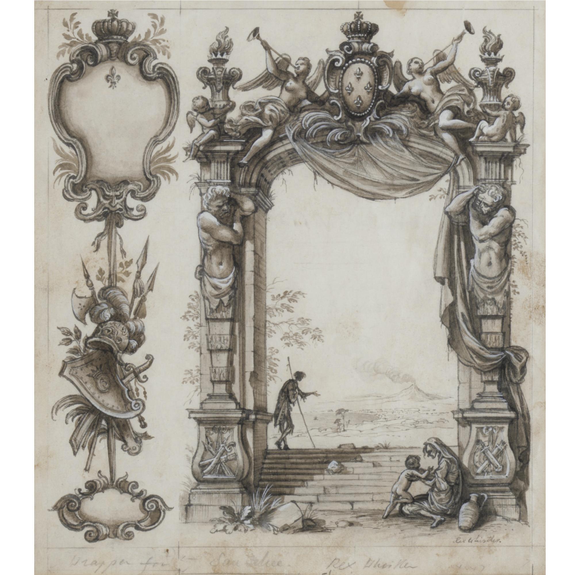 Rex Whistler - Dust Wrapper For San Felice