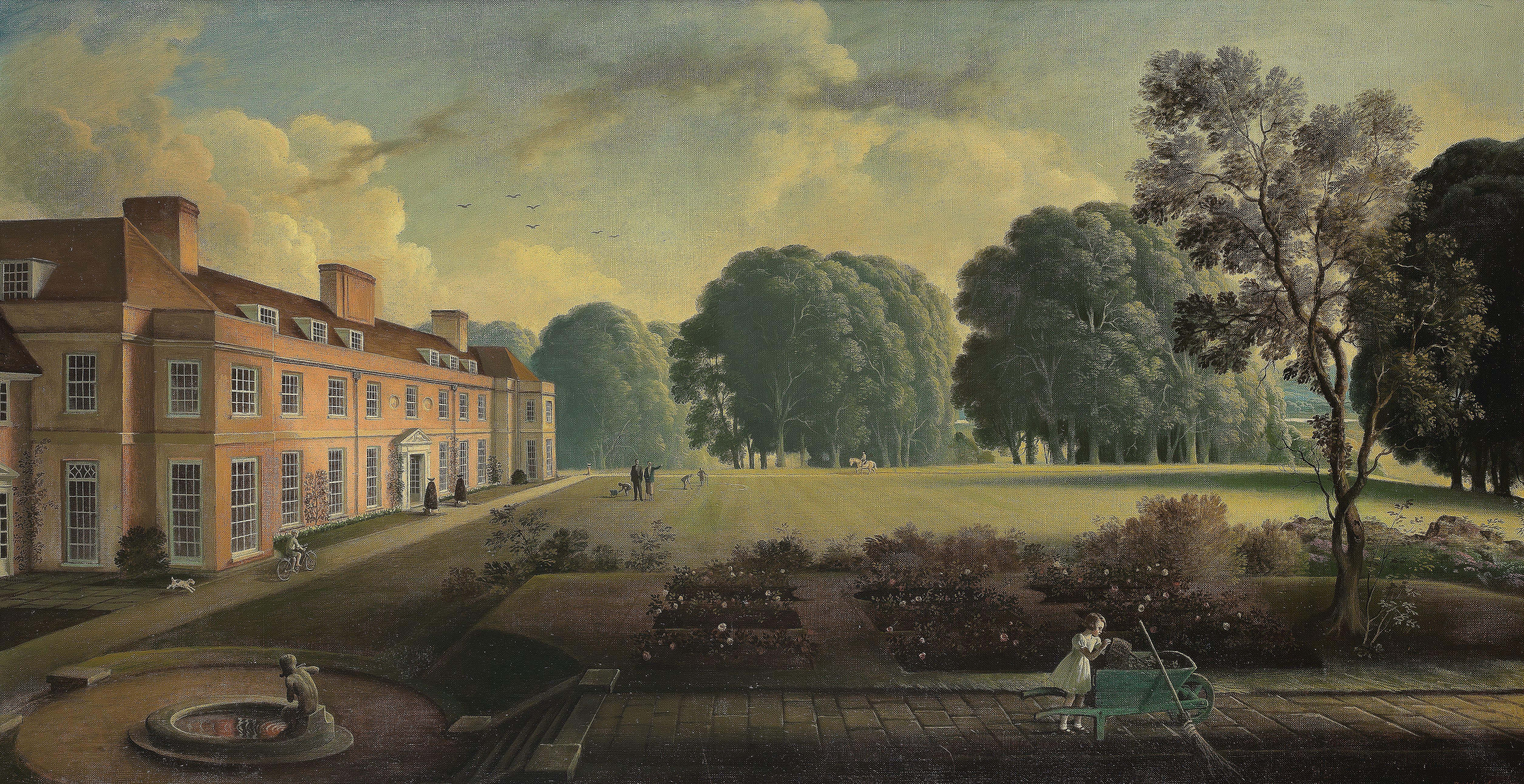 Rex Whistler - Longcross House