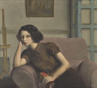 Rex Whistler - Portrait Of Lady Caroline Paget