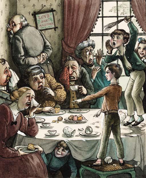 Rex Whistler - Very naughty children