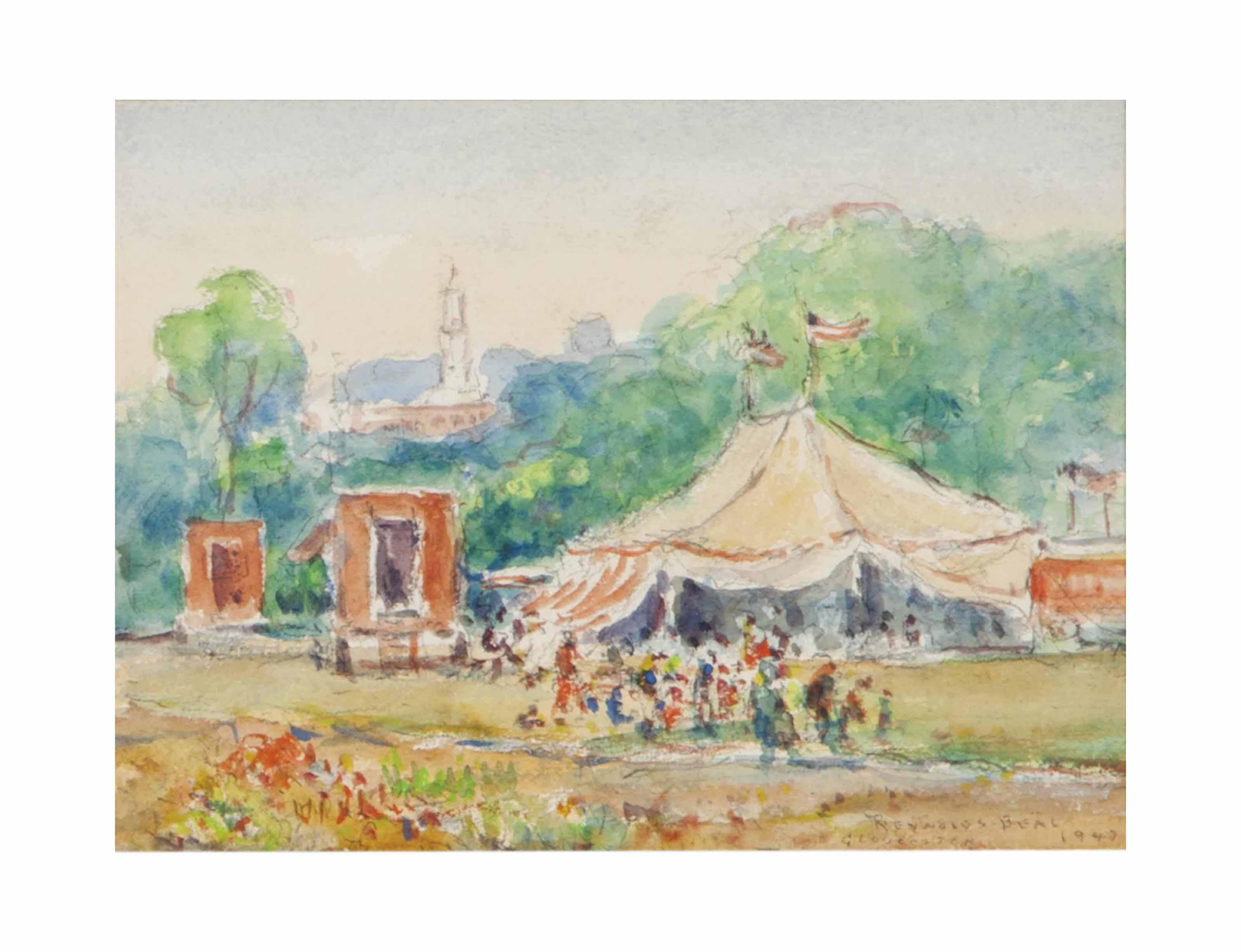 Reynolds Beal - Gloucester Circus; and a companion work