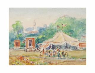 Reynolds Beal - Gloucester Circus; and a companion work