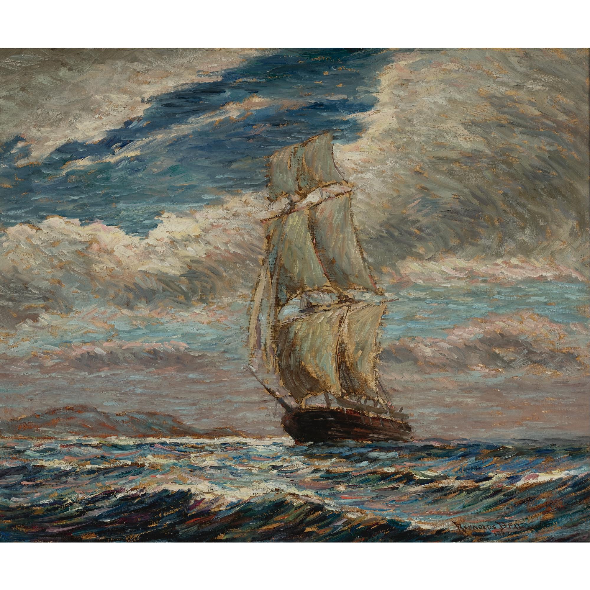 Reynolds Beal - Moonlight At Sea