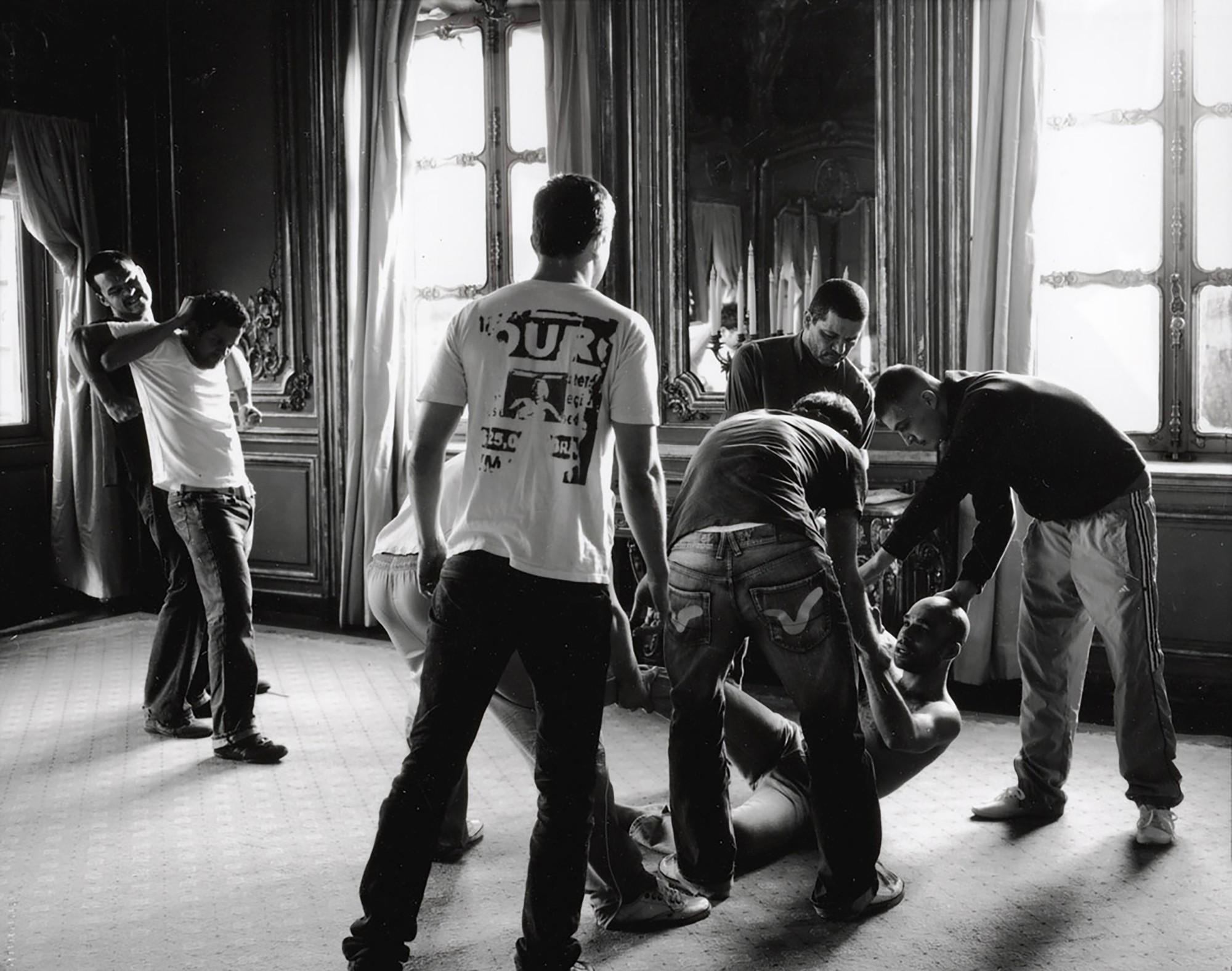 Reza Aramesh - Action #50 (Lebanese Intelligence Agence Arrest Demonstrators Near The Justice Palace In Beirut, August 9, 2001)