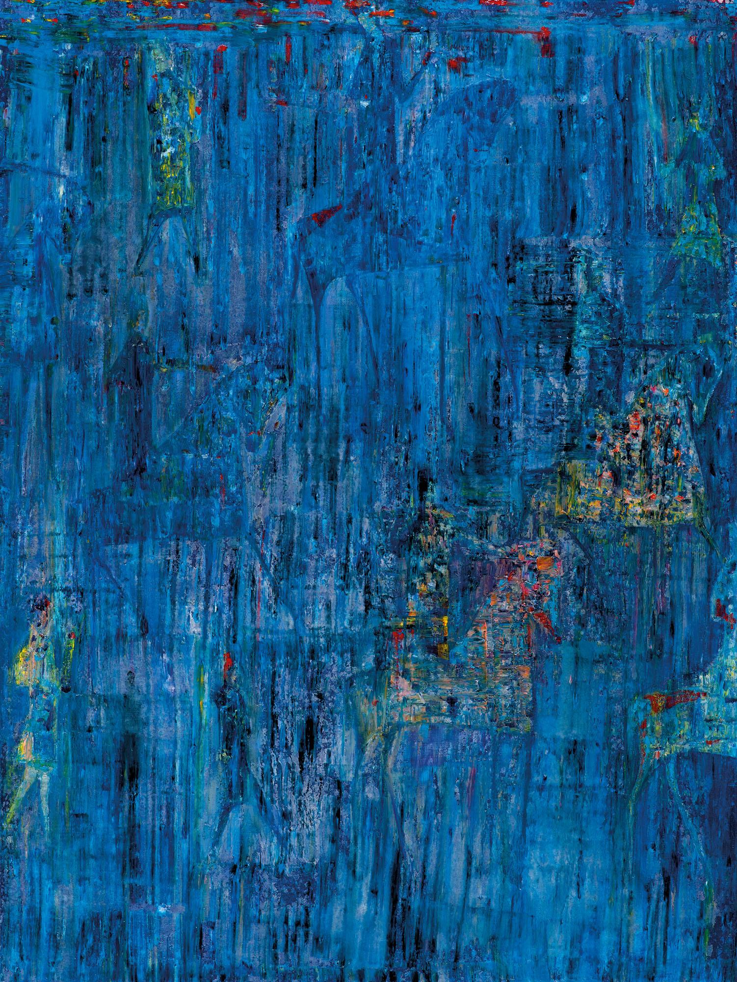 Reza Derakshani - Blue Rain Hunt