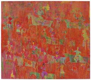 Reza Derakshani - Hunting in Red and Green