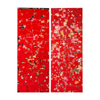 Reza Derakshani - Sans titre (Série Pomegrante)