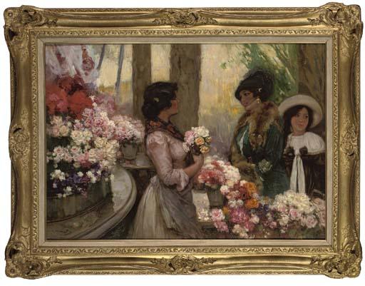 Ricardo Brugada y Panizo - The flower seller