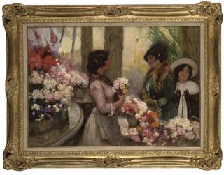 Ricardo Brugada y Panizo - The flower seller