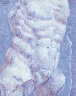 Ricardo Cinalli - Pergamom; a male torso