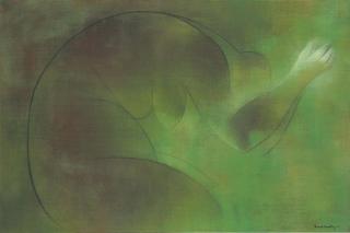 Ricardo Martínez - Figure in Green