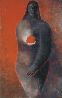 Ricardo Martinez - Mujer con manzana