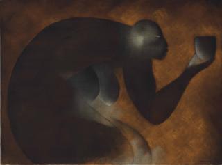 Ricardo Martínez - Mujer con vaso