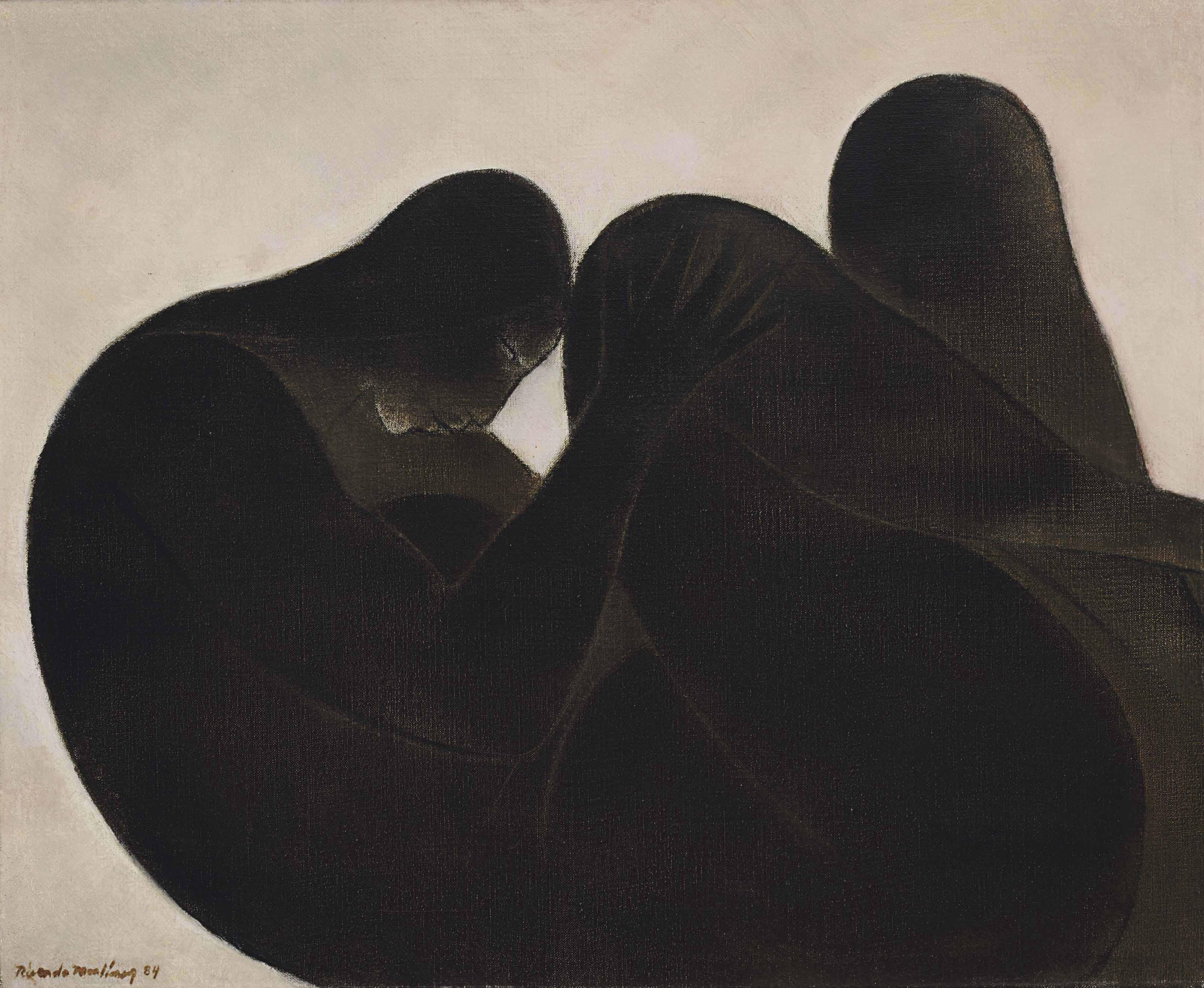 Ricardo Martínez - Mujer recostada