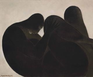 Ricardo Martínez - Mujer recostada