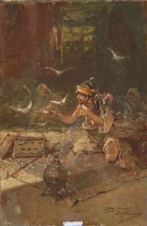 Ricardo Pellegrini - Un vendeur d\'oiseaux